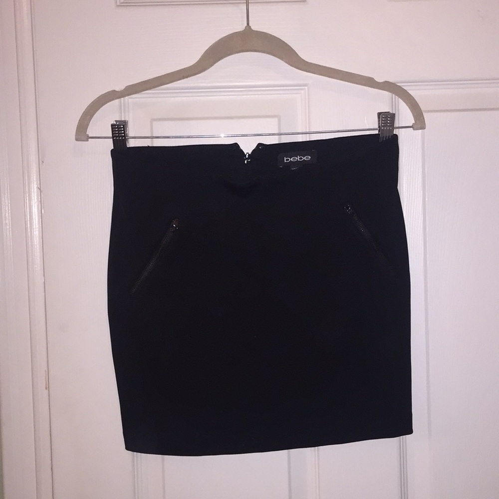 Bebe black mini skirt  XS